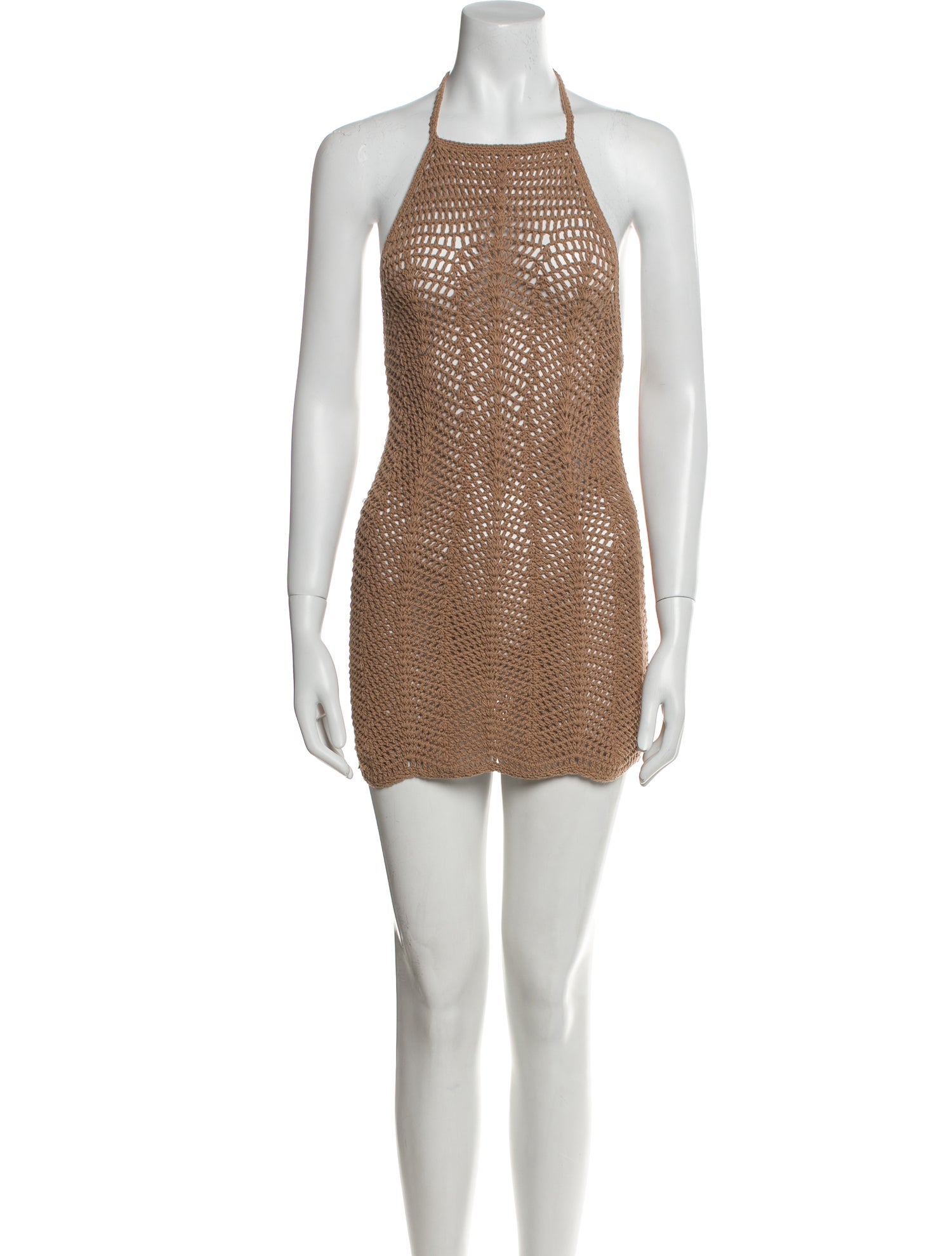 Akoia Swim Square Neckline Midi Length Dress