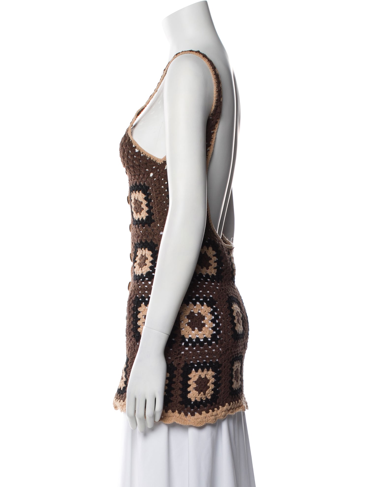 Akoia Swim Printed V-Neck Tunic