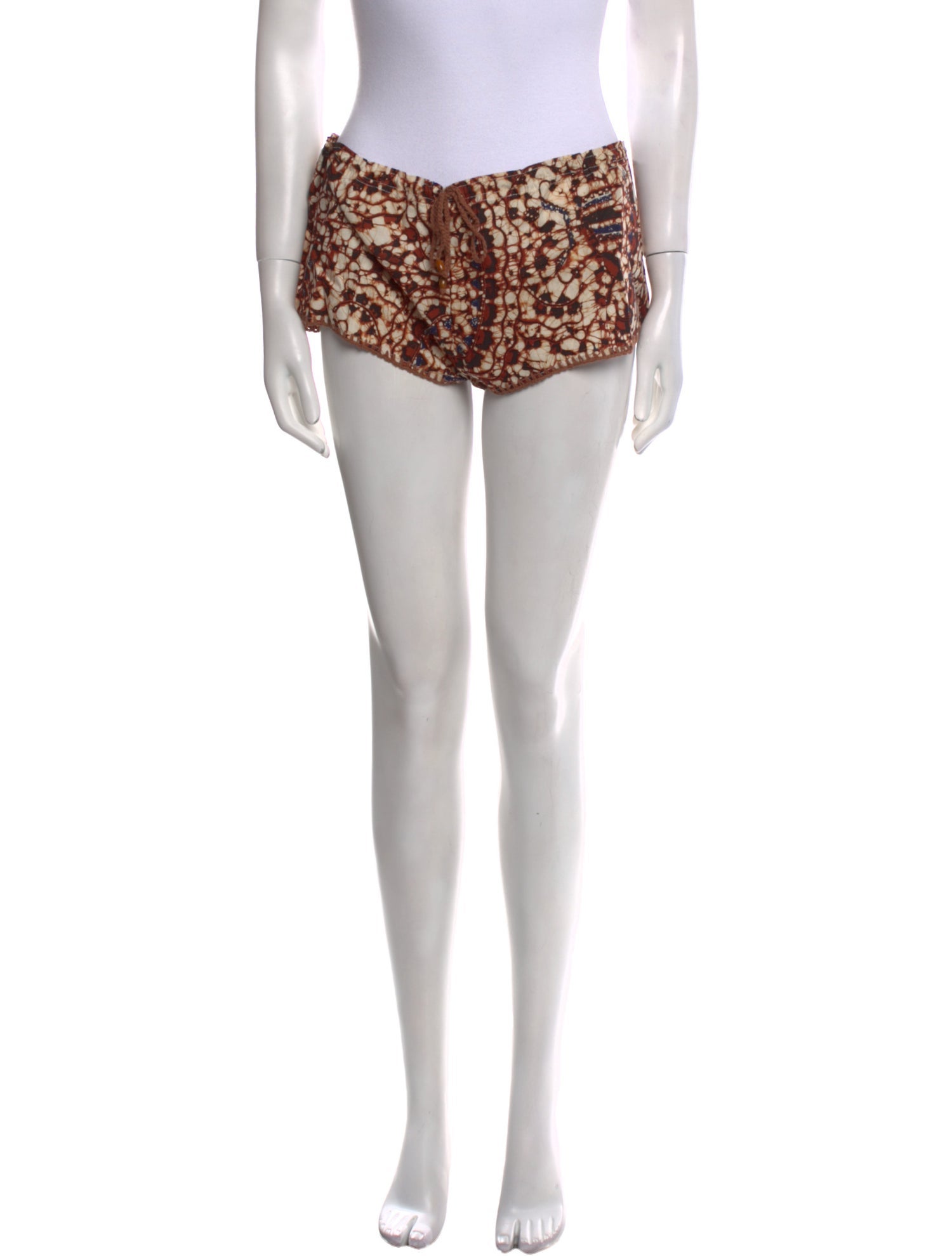 Akoia Swim Tie-Dye Print Mini Shorts w/ Tags