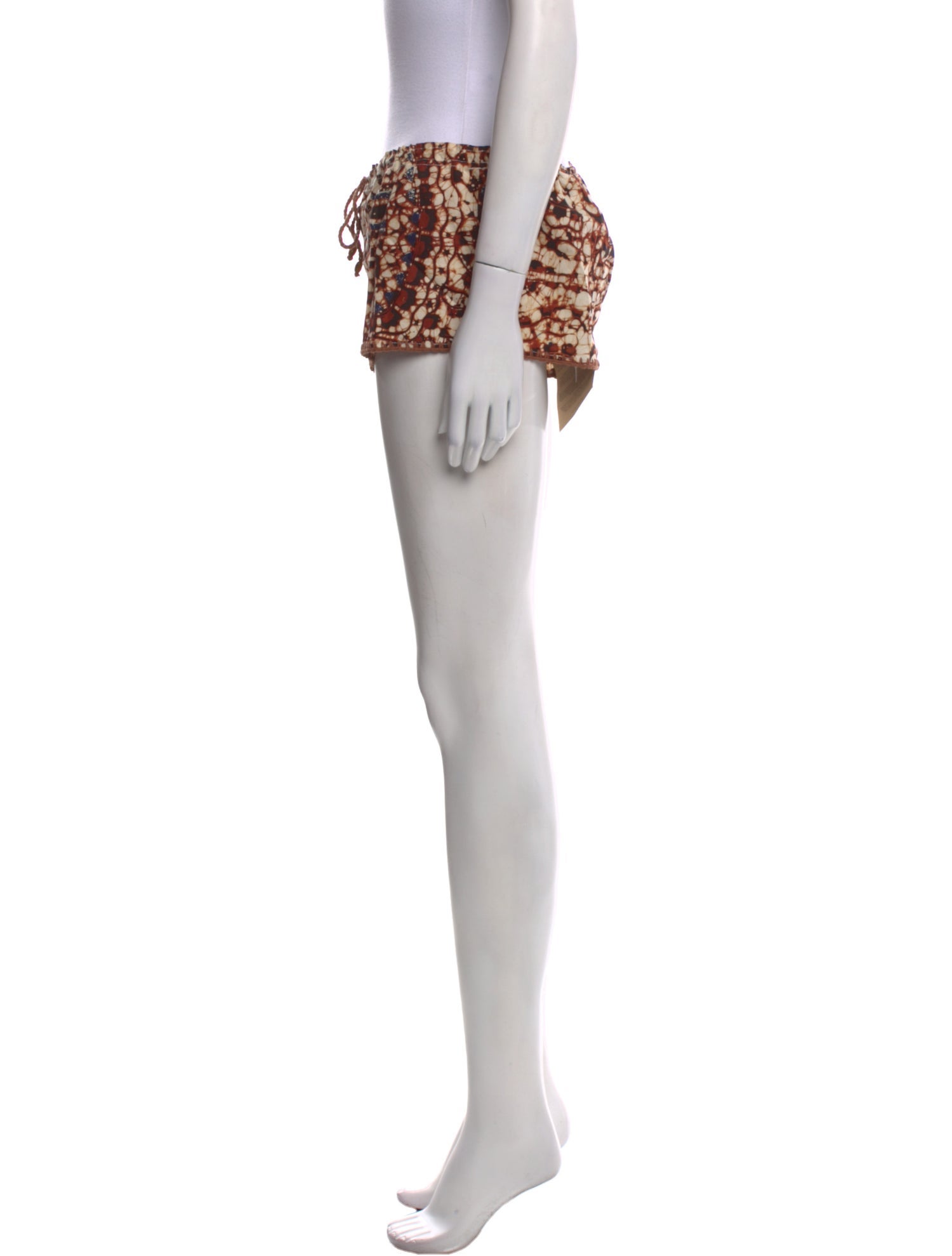 Akoia Swim Tie-Dye Print Mini Shorts w/ Tags