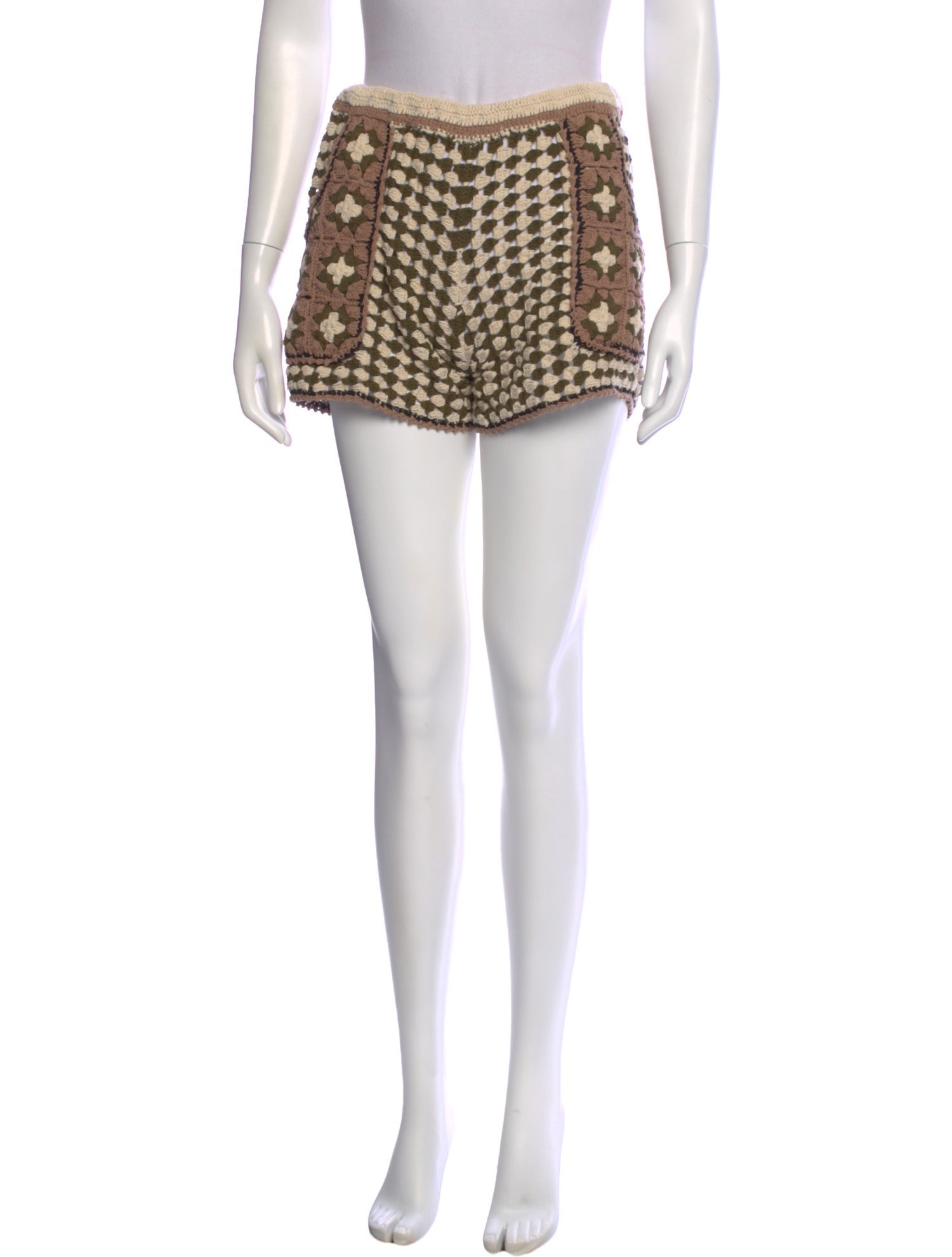 Akoia Swim Printed Mini Shorts