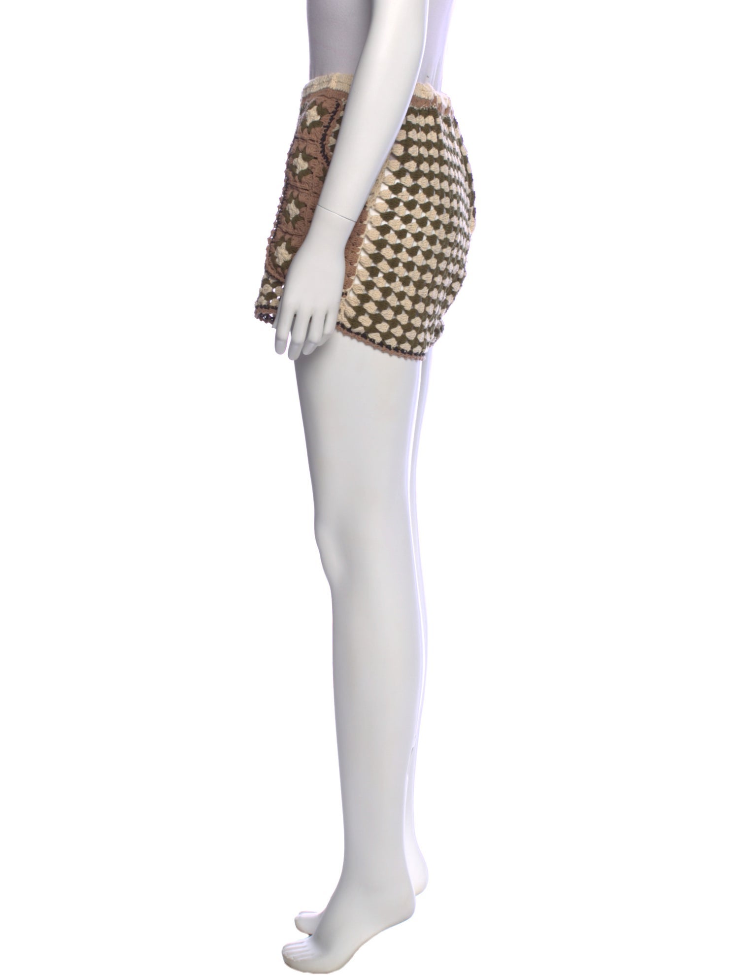 Akoia Swim Printed Mini Shorts