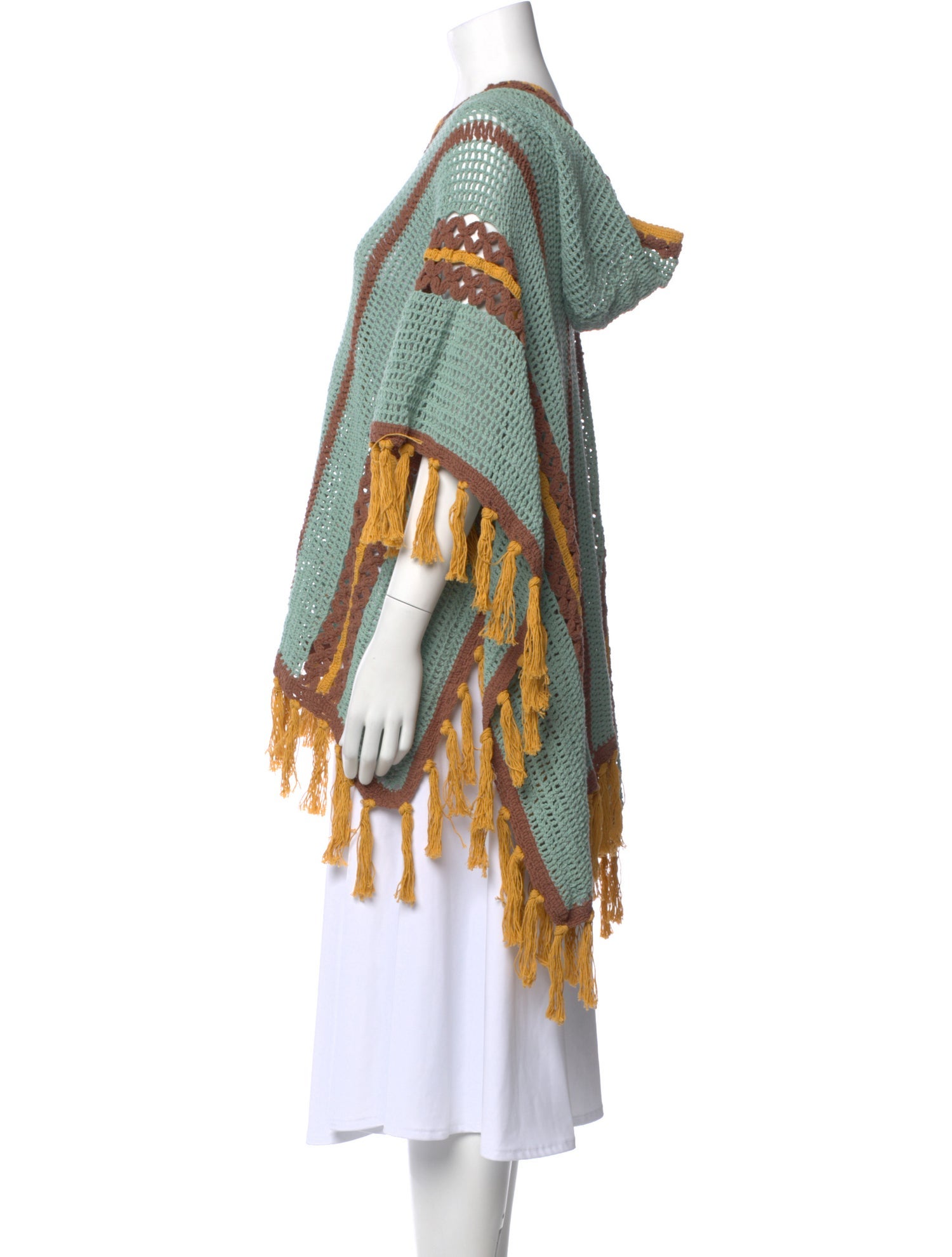 Akoia Swim Striped V-Neck Sweater