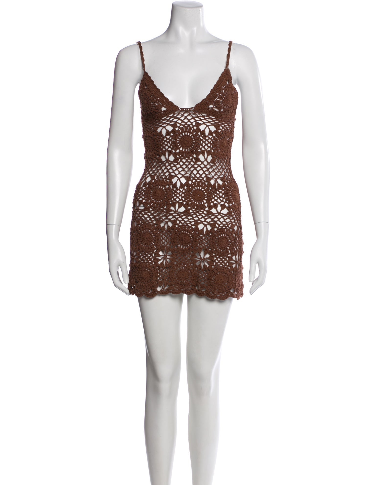Akoia Swim Lace Pattern Cover-Up