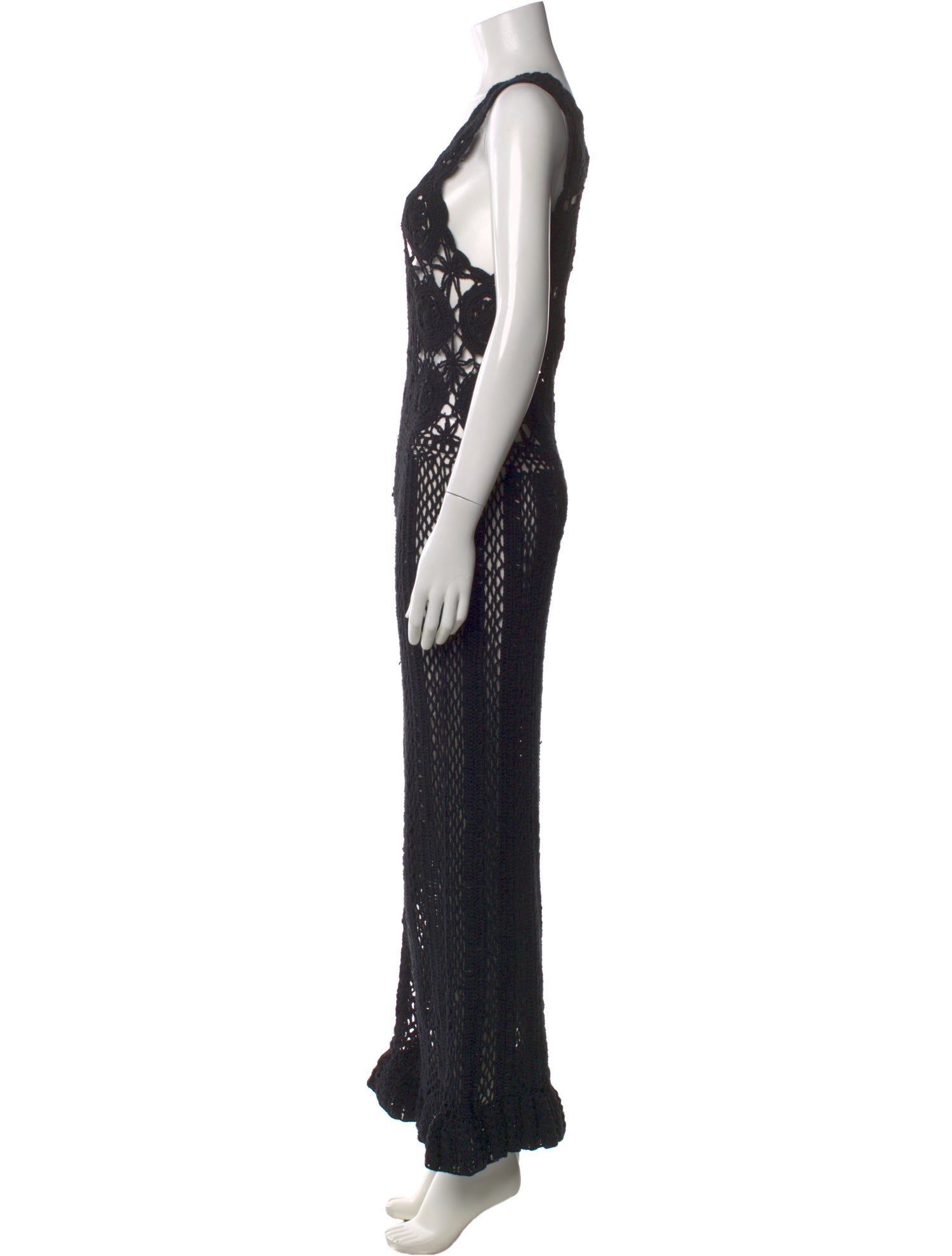 white cut out maxi dress 'Aurora' Cut Out Maxi Dress main image 0