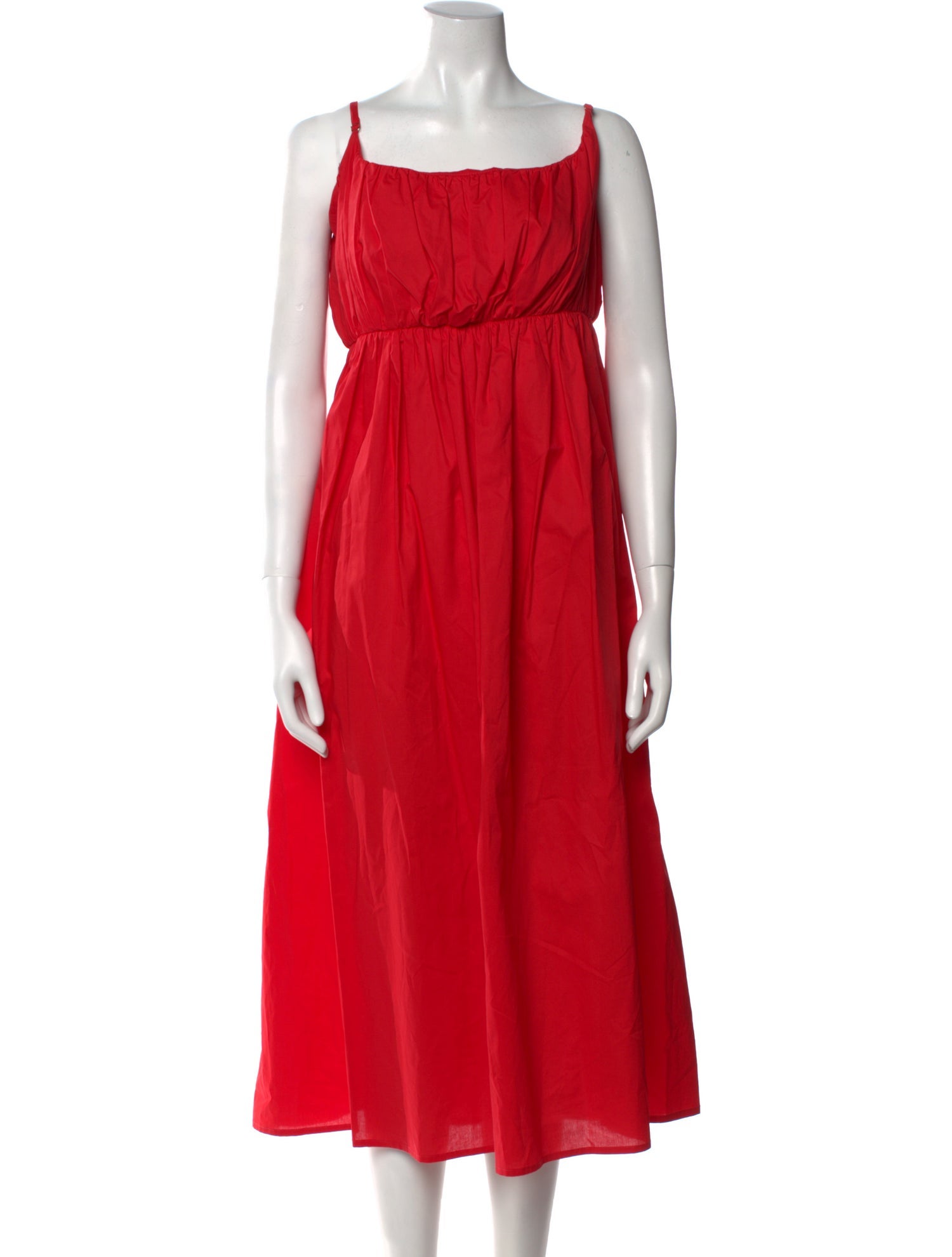 A BRONZE AGE. Square Neckline Long Dress