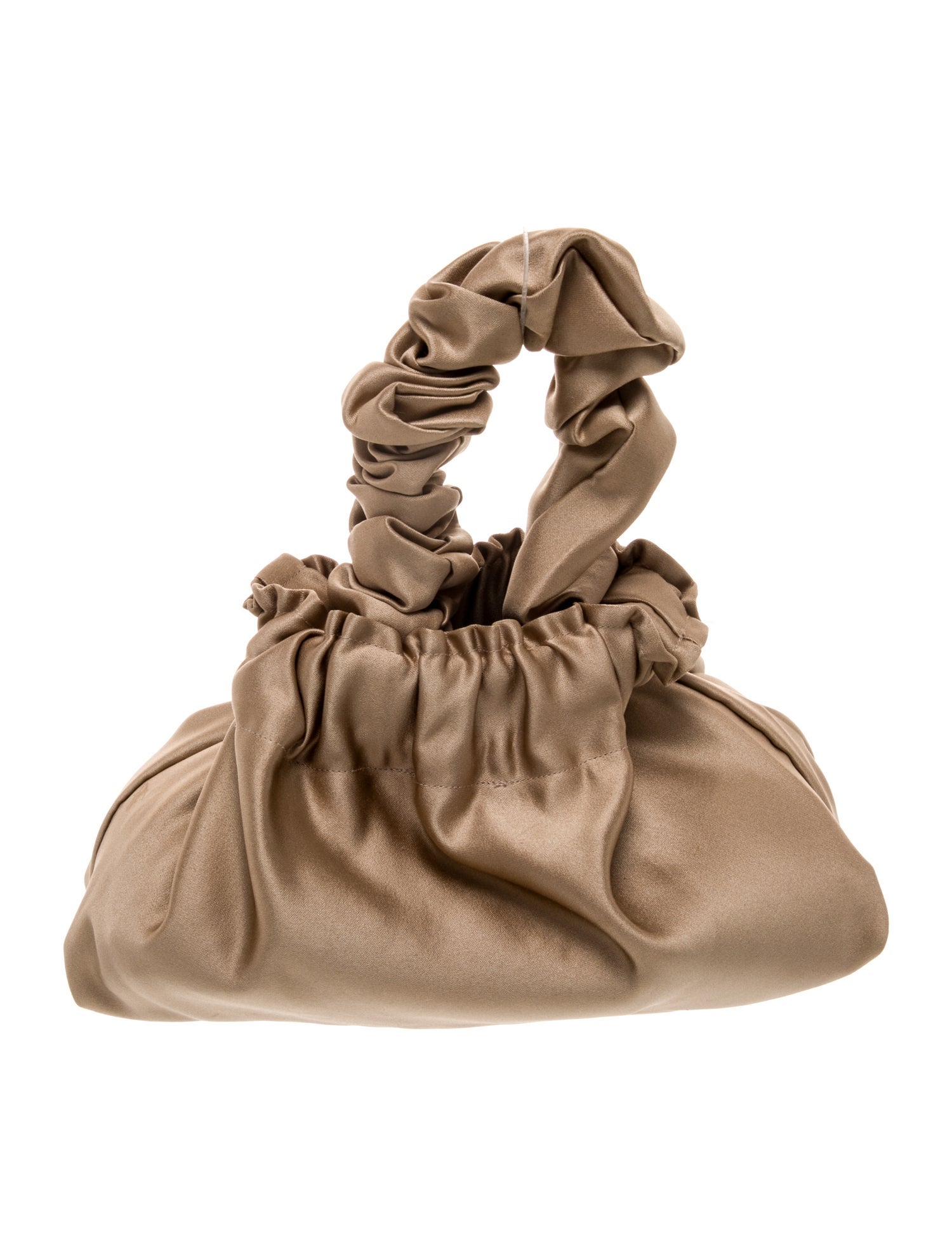 A BRONZE AGE. Satin Top Handle Bag