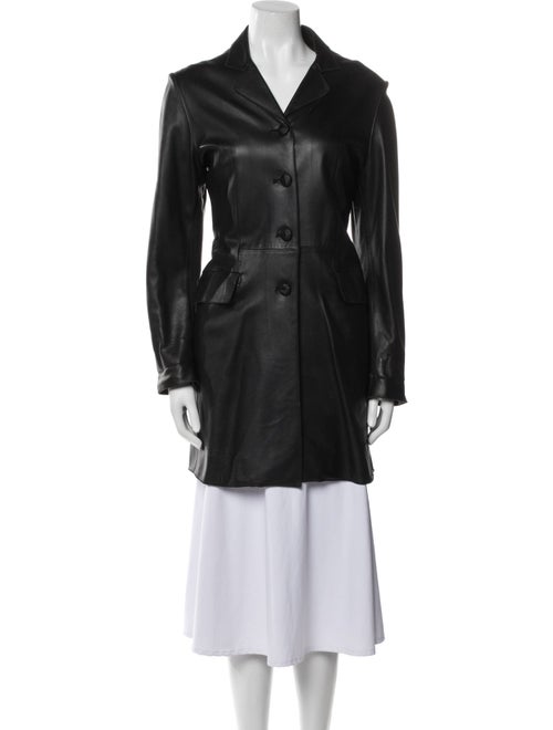 Alfaro 1926 Leather Peacoat