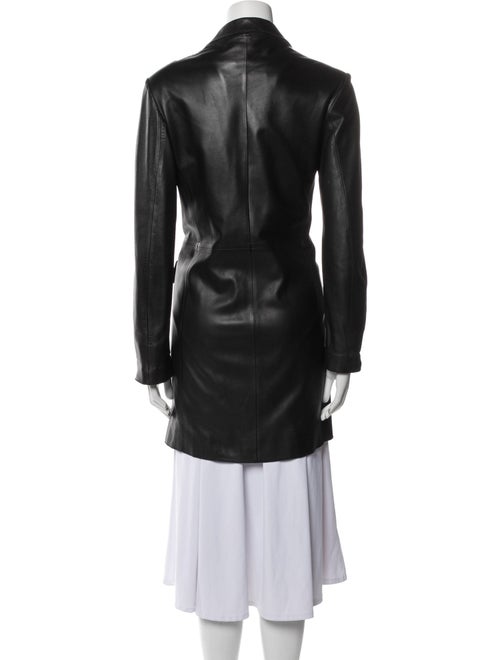 Alfaro 1926 Leather Peacoat