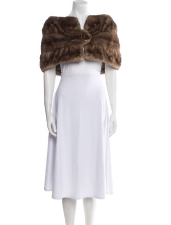 Alixandre Furs Sable Shawl