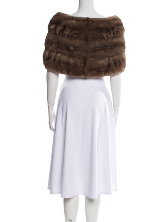 Alixandre Furs Sable Shawl