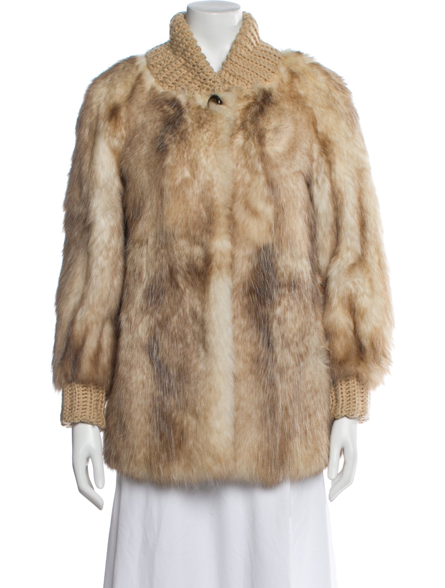 Alixandre Furs Sable Printed Fur Coat