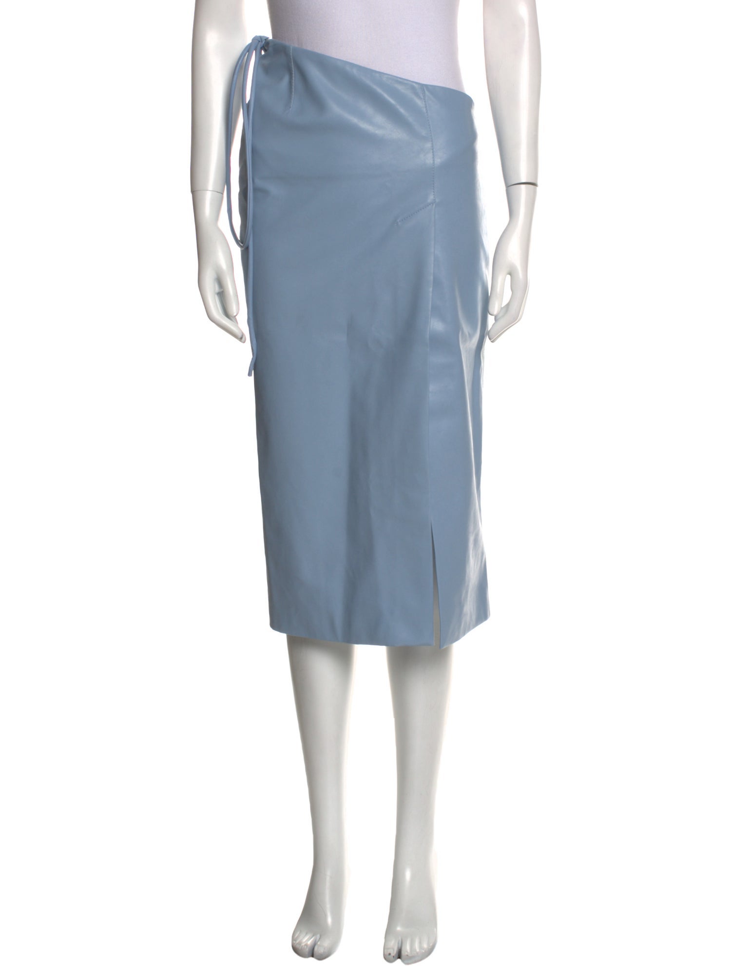 Aleksandre Akhalkatsishvili Leather Midi Length Skirt