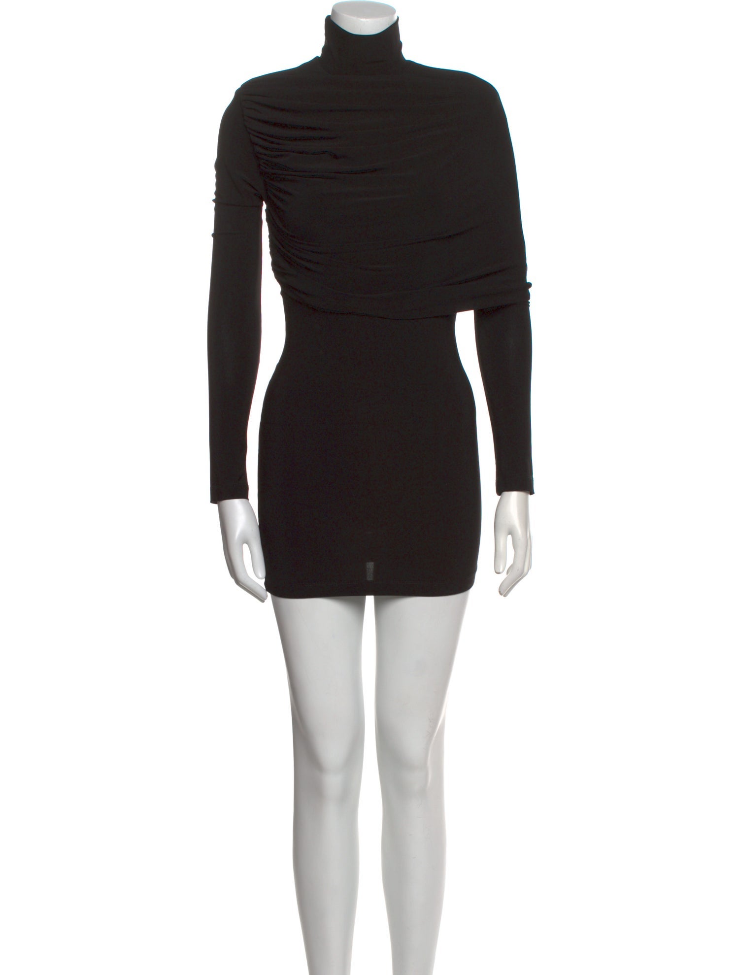 Aleksandre Akhalkatsishvili Turtleneck Mini Dress
