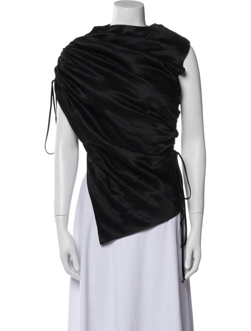 Aleksandre Akhalkatsishvili Cowl Neck Sleeveless Top