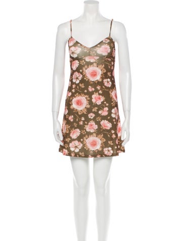 Alessia Zamattio Dresses Floral Print Mini Dress M