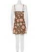 Alessia Zamattio Floral Print Mini Dress