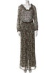 Alessia Zamattio Silk Printed Jumpsuit