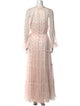 Alessia Zamattio Silk Long Dress