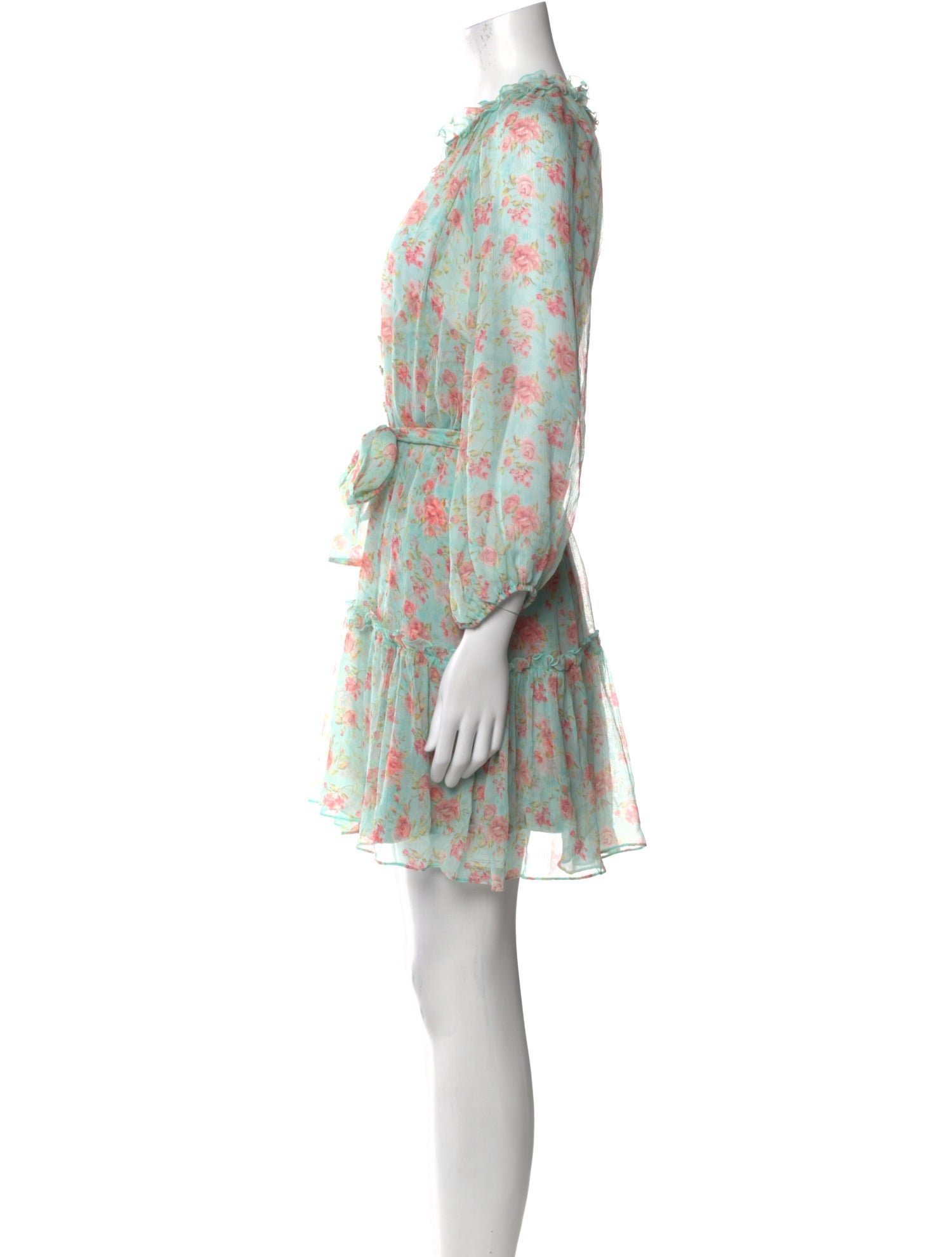 Alessia Zamattio Printed Mini Dress