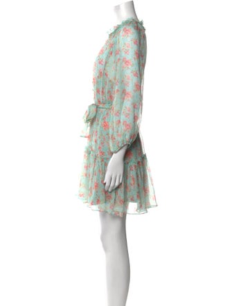 Alessia Zamattio Printed Mini Dress