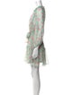 Alessia Zamattio Printed Mini Dress