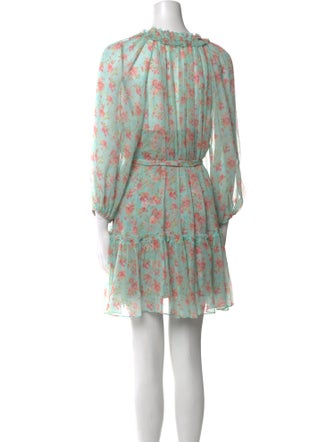 Alessia Zamattio Printed Mini Dress