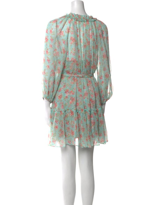 Alessia Zamattio Printed Mini Dress