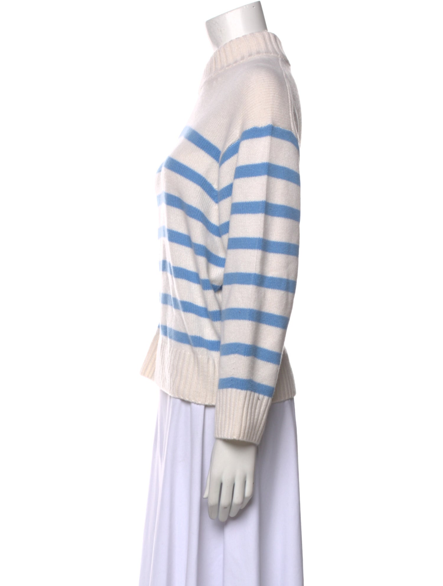 ALICE WALK Cashmere Striped Sweater