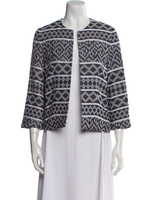 ALICE WALK Tweed Pattern Evening Jacket