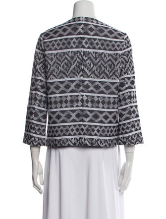 ALICE WALK Tweed Pattern Evening Jacket