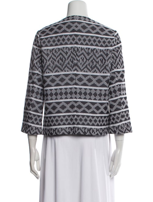 ALICE WALK Tweed Pattern Evening Jacket