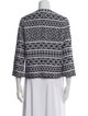 ALICE WALK Tweed Pattern Evening Jacket