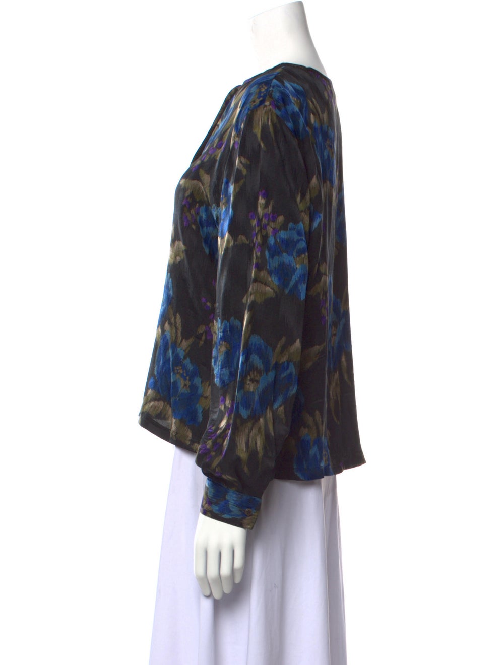 Alan Austin Vintage Silk Blouse - image 2
