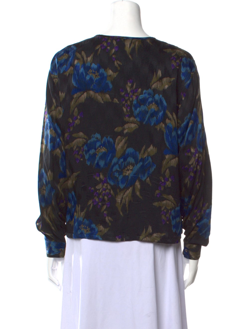 Alan Austin Vintage Silk Blouse - image 3
