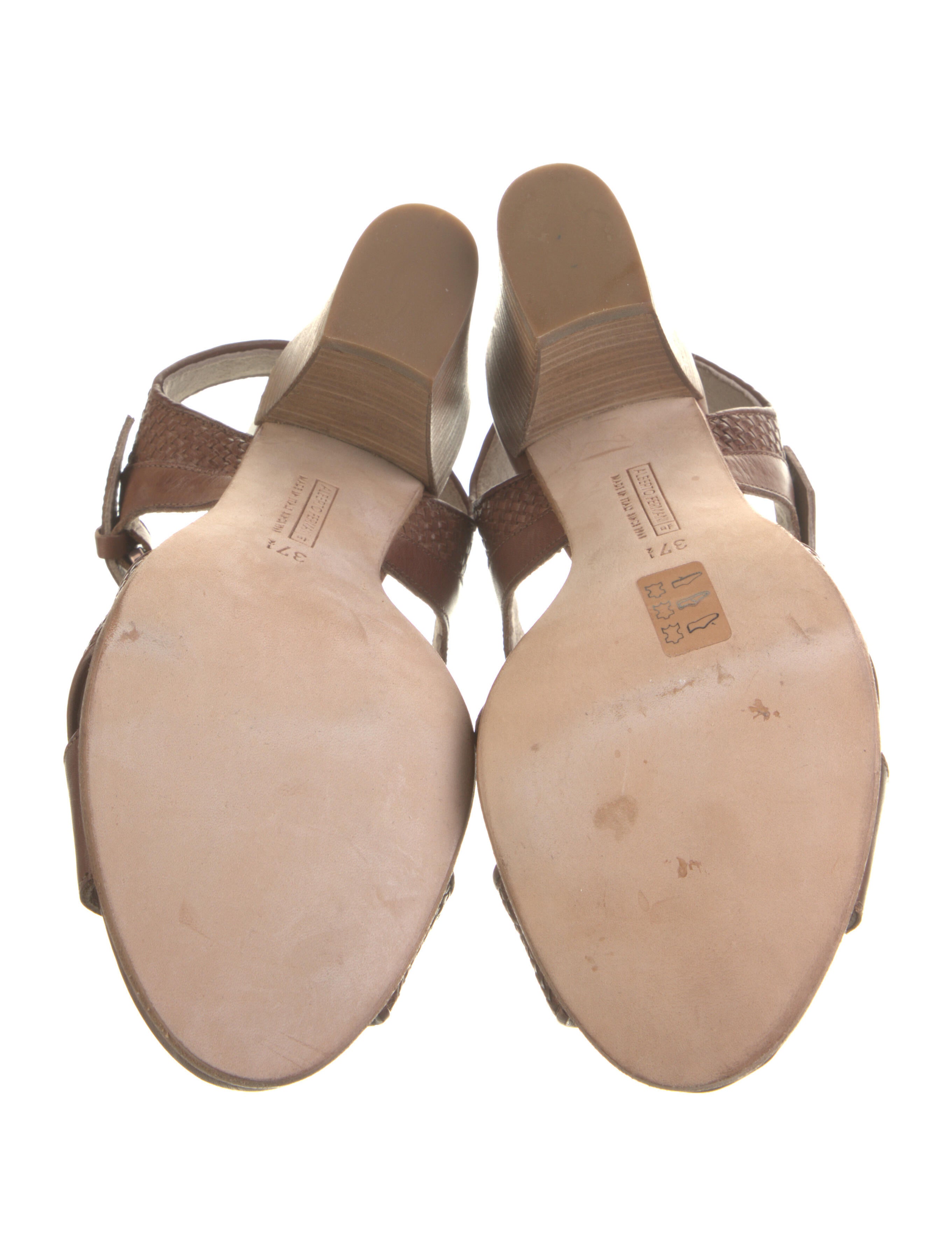 Alberto Fermani Leather Sandals