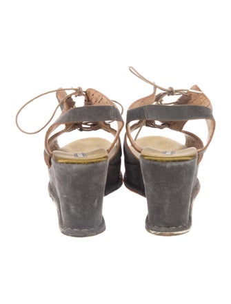 Alberto Fermani Suede Espadrilles