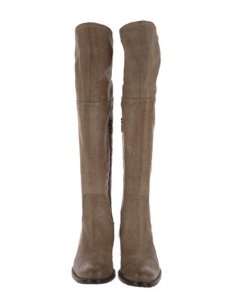 Alberto Fermani Leather Riding Boots