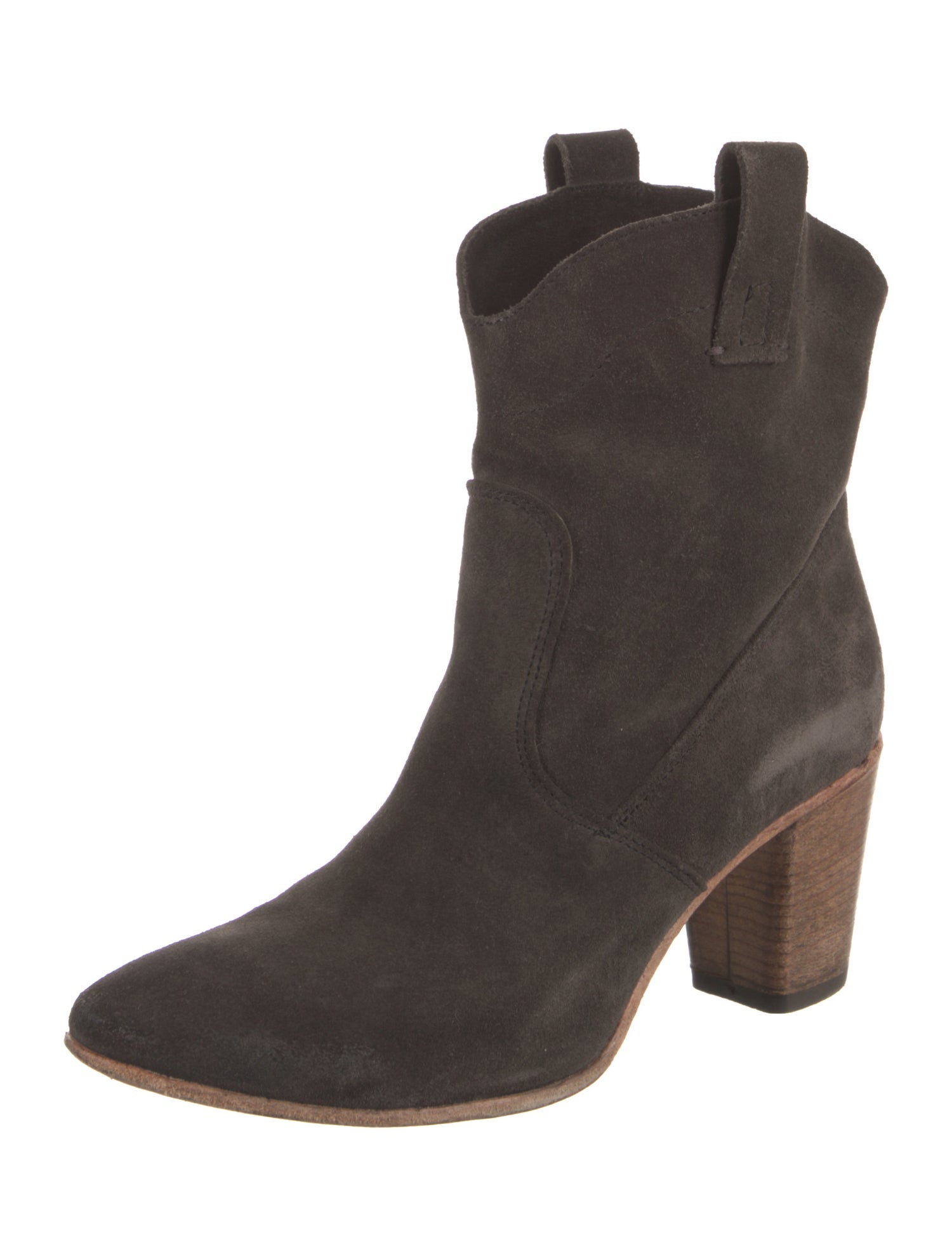 Alberto Fermani Suede Western Boots