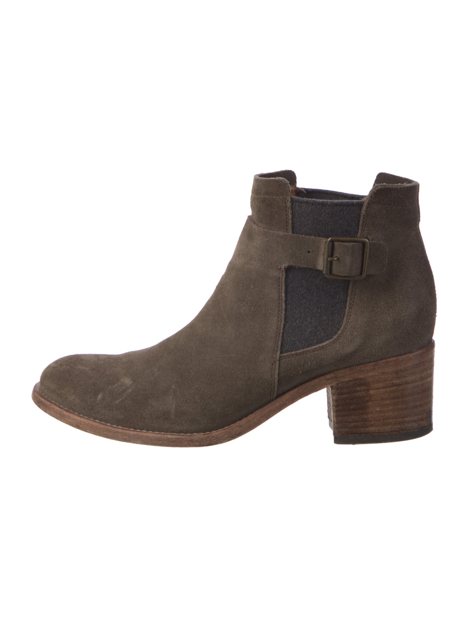 Alberto Fermani Suede Printed Chelsea Boots