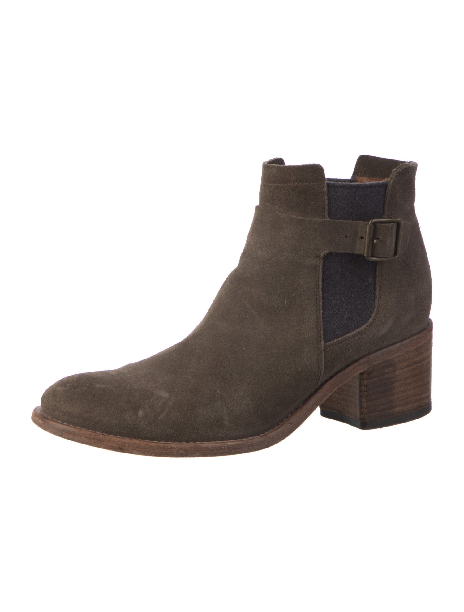 Alberto Fermani Suede Printed Chelsea Boots