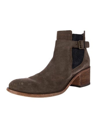 Alberto Fermani Suede Chelsea Boots