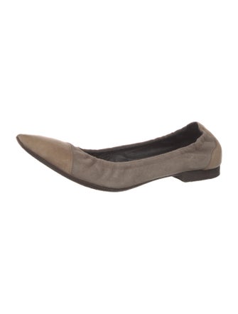 Alberto Fermani Suede Flats