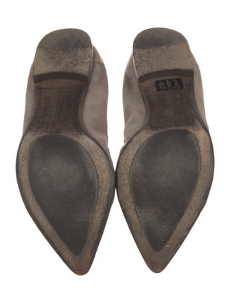 Alberto Fermani Suede Flats