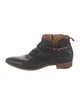 Alberto Fermani Leather Western Boots