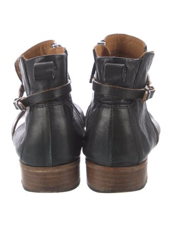 Alberto Fermani Leather Western Boots