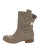 Alberto Fermani Suede Moto Boots