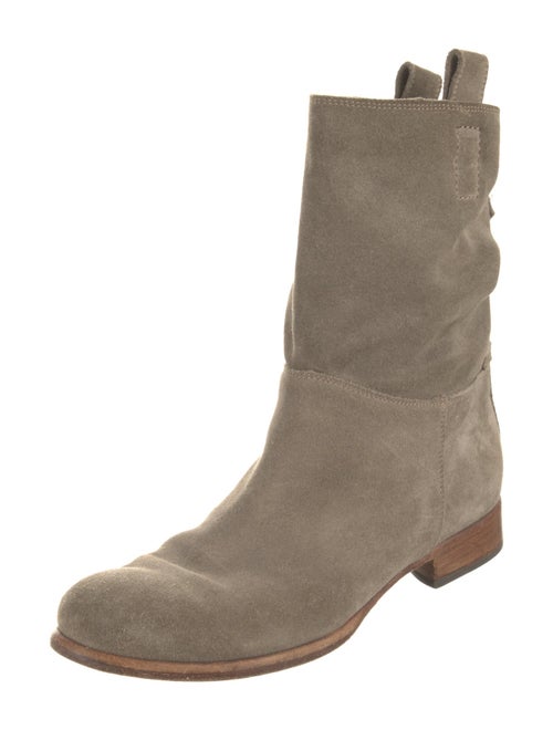 Alberto Fermani Suede Moto Boots