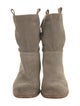 Alberto Fermani Suede Moto Boots