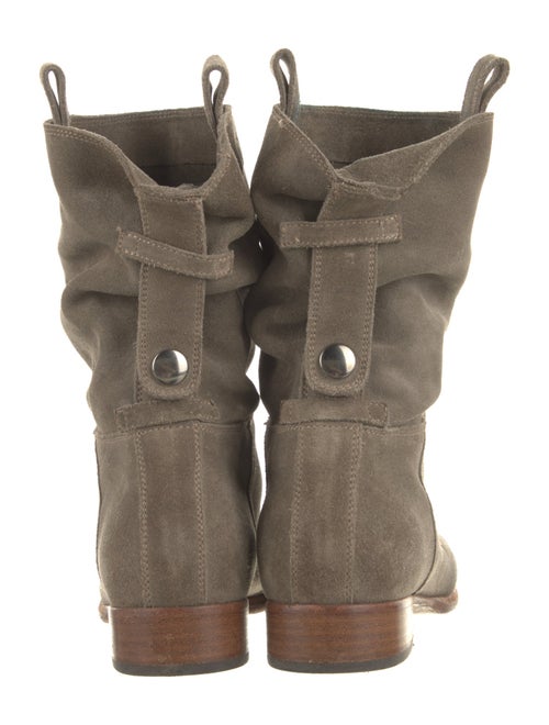 Alberto Fermani Suede Moto Boots
